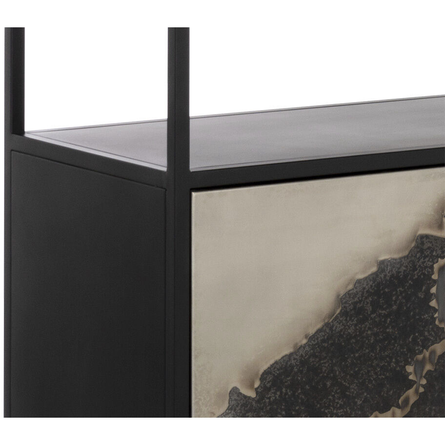 Arlington Black Bookcase